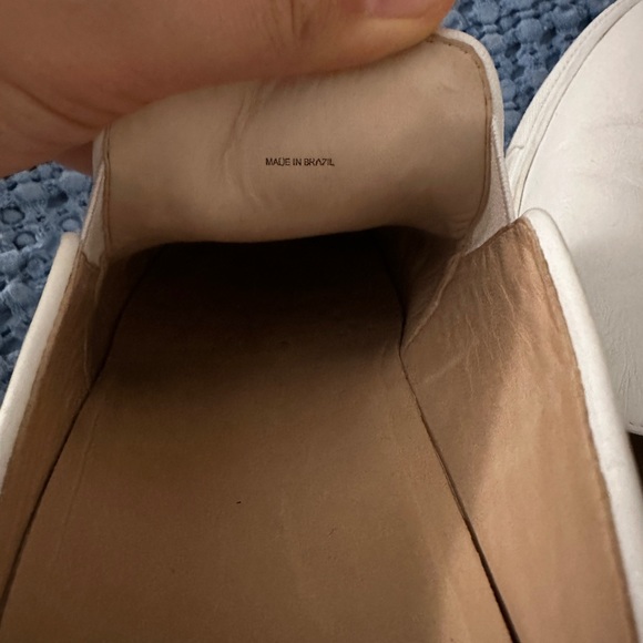 Porte & Paire White Backless Slip on Sneakers (exclusive to Net a Porter) - Picture 10 of 16